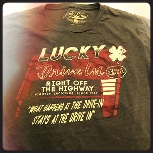 Lucky Brand Drive-In T-Shirt Gray M